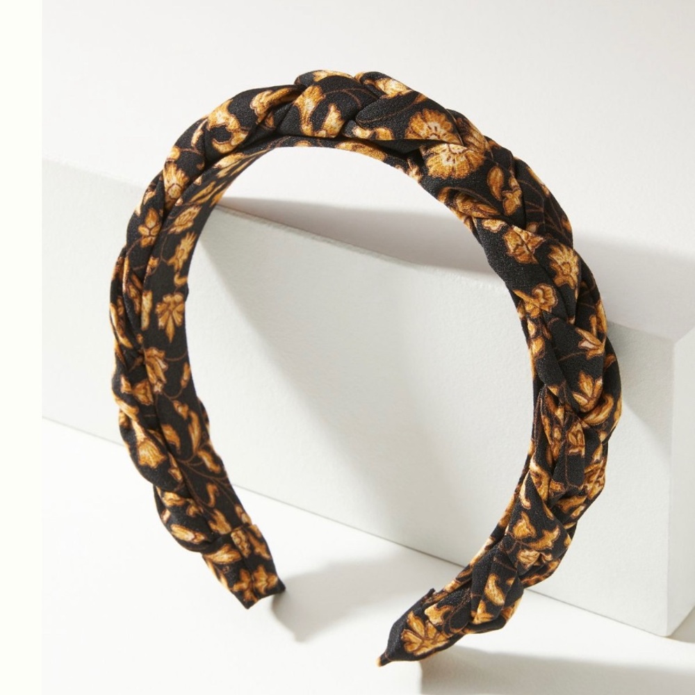 Violette Braided Headband - Anthropologie